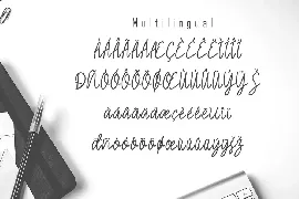 Magelius - Monoline Script Font