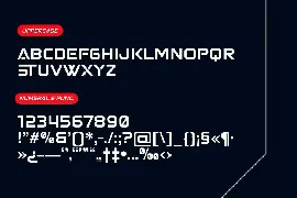 Astromax - A Futuristic Typeface font