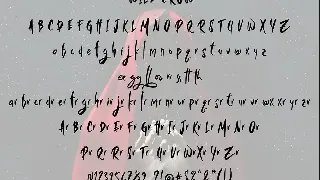 Wild Crow font