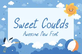 Sweet Coulds - Cute Font