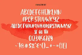 Wackomisha Handwritten Brush Font