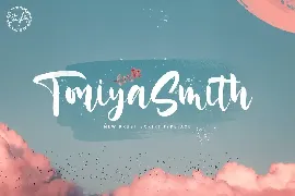 Toniya Smith - Handwritten Font