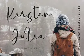 Strength Winter - Calligraphy Christmas Font