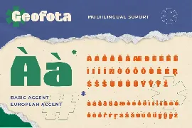 Geofota Font