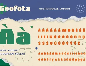 Geofota Font