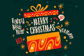 Boom - Christmas Font