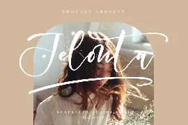 Jelonta Beautiful Script Font