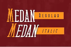 Medan Slab Condensed Slab Serif Font